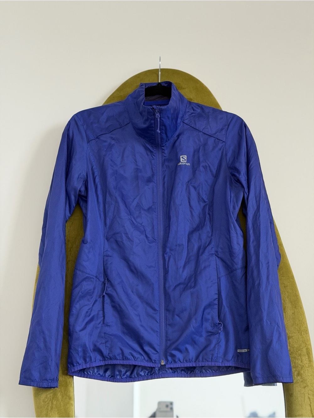 Salomon Women’s Royal Blue Full-Zip Ski Jacket